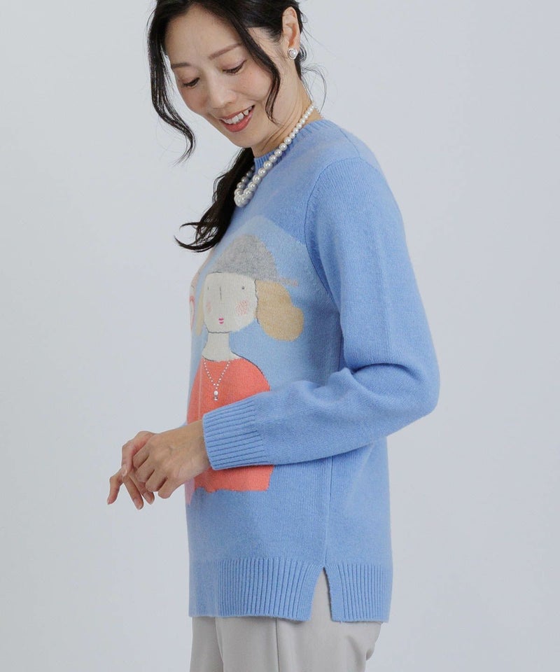 モデル着用画像（ブルー）