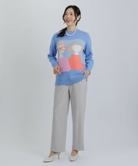 モデル着用画像（ブルー）