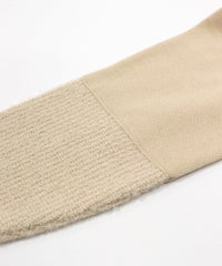 袖部分生地切替