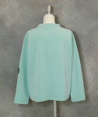 刺繍ワッペンニット後（ライトグリーン）