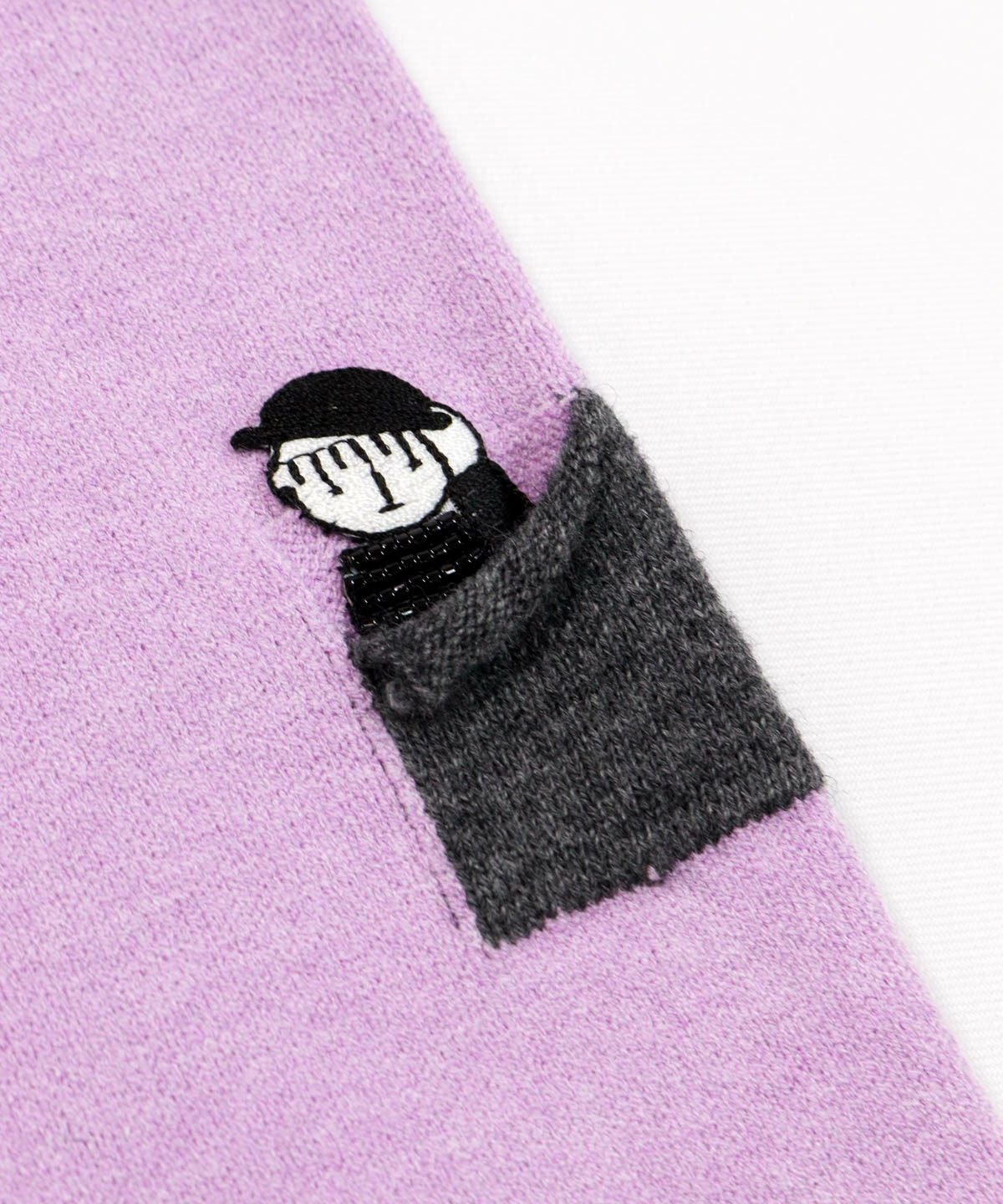 刺繍ワッペンニット|スタジオピッコーネ - ゴルフウェアや婦人服通販