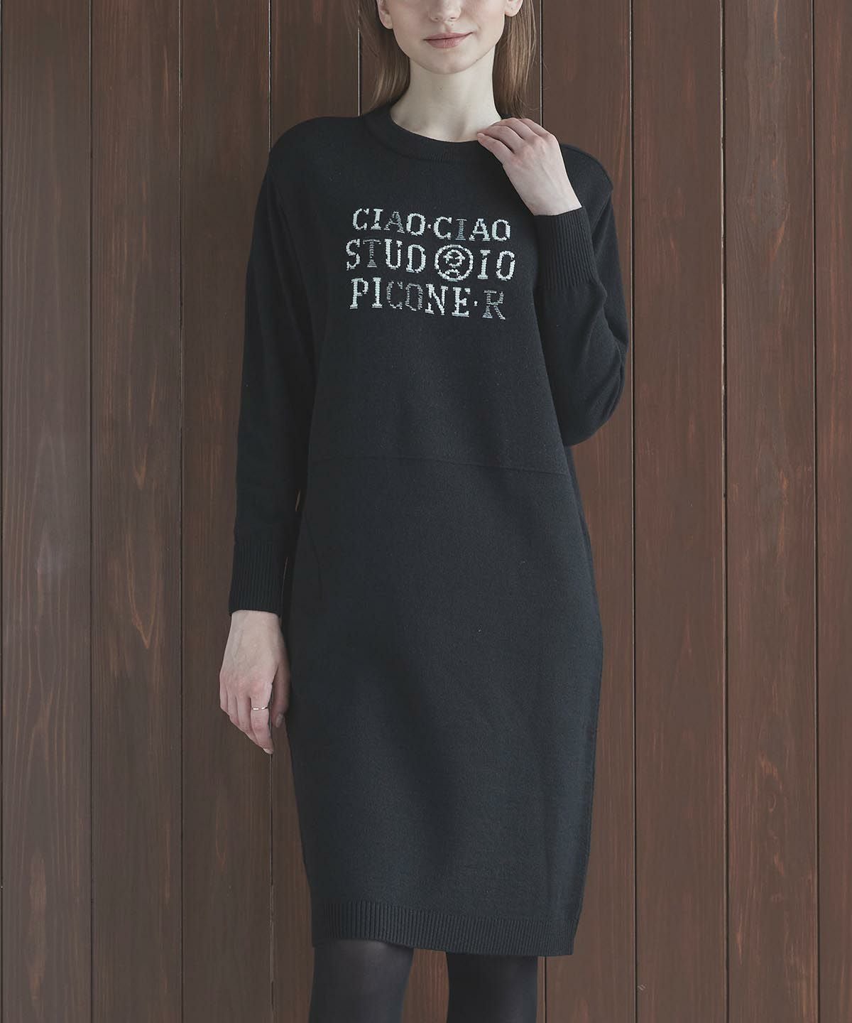 モデル着用カタログ画像（ブラック）