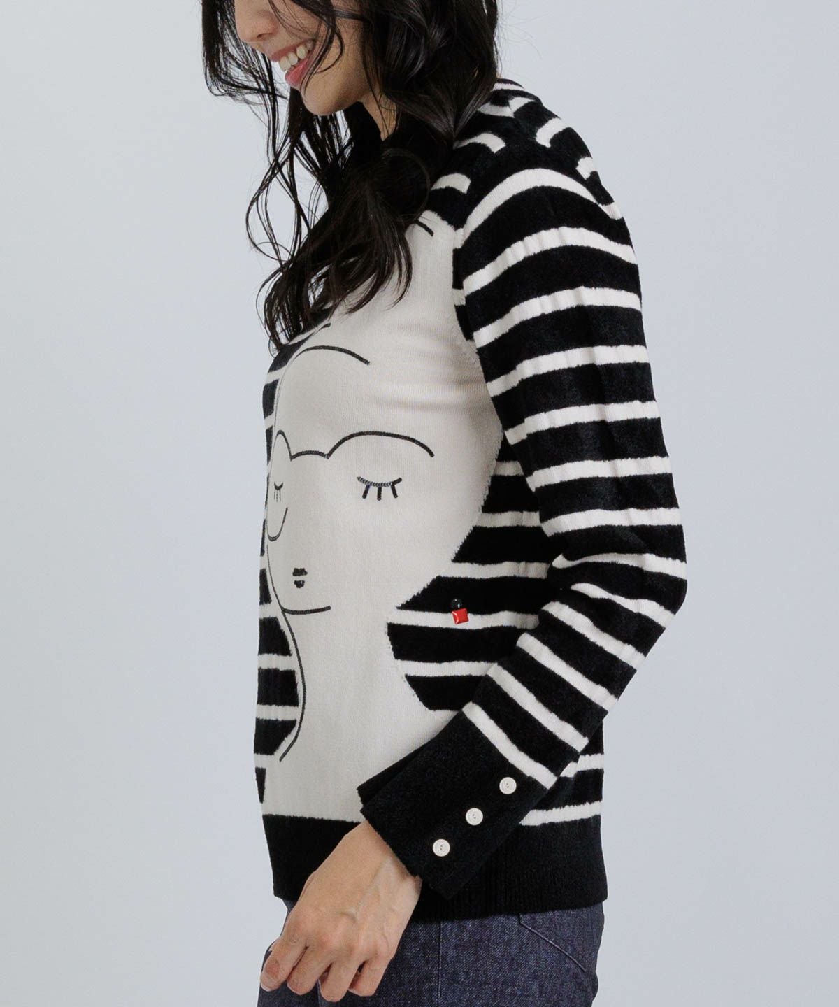 モデル着用画像（ブラック）