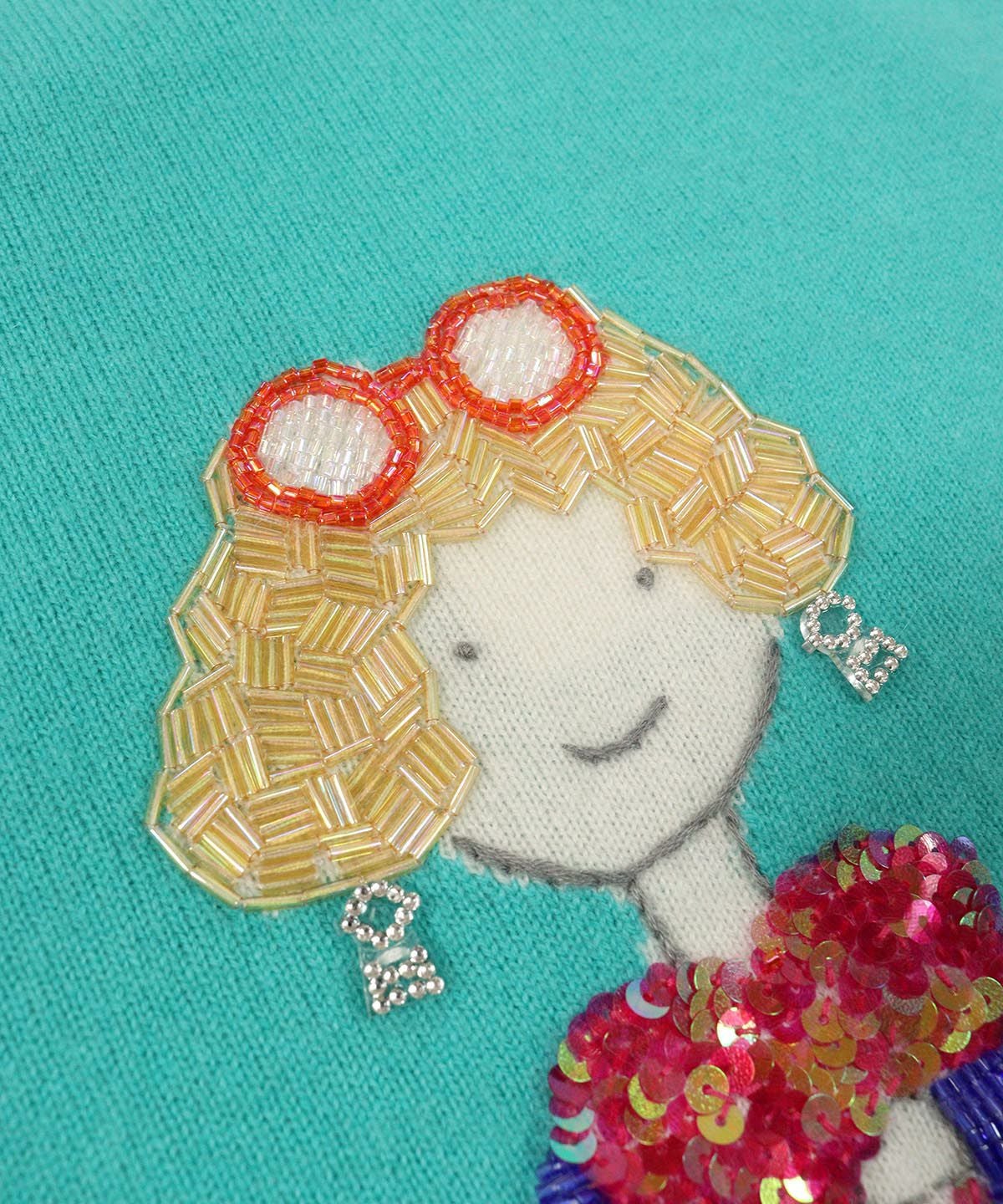 デザイン部分（ライトグリーン）