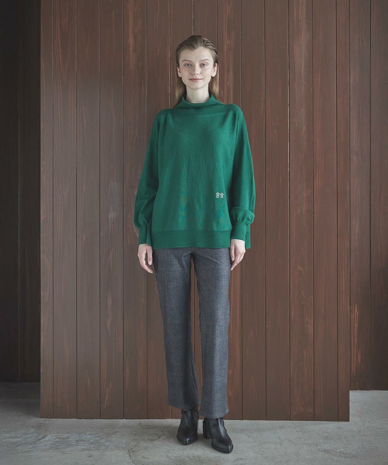 モデル着用画像（グリーン）