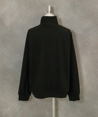 ドットロゴ起毛プルオーバー(ブラック)後ろ