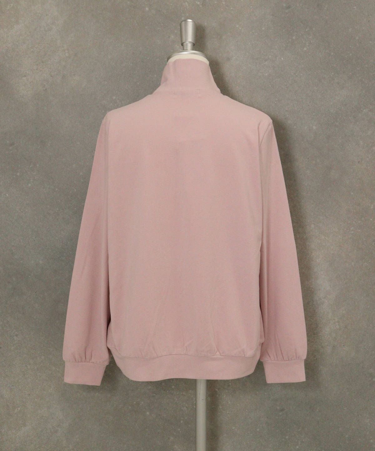 ドットロゴ起毛プルオーバー(ピンク)後ろ