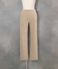 コーデュロイレギンスパンツ(ベージュ)前