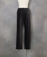 コーデュロイレギンスパンツ(グレー)後ろ