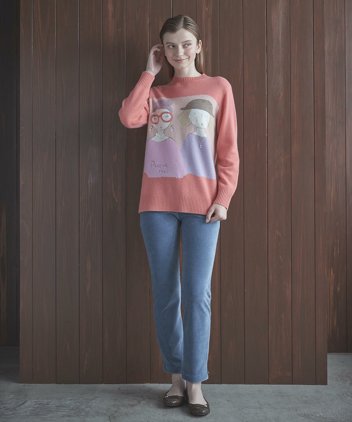 モデル着用画像(ライトブルー)