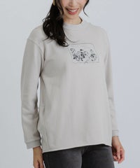 モデル着用画像（ライトグレー）