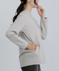 モデル着用画像（ライトグレー）