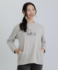 モデル着用画像（ライトグレー）