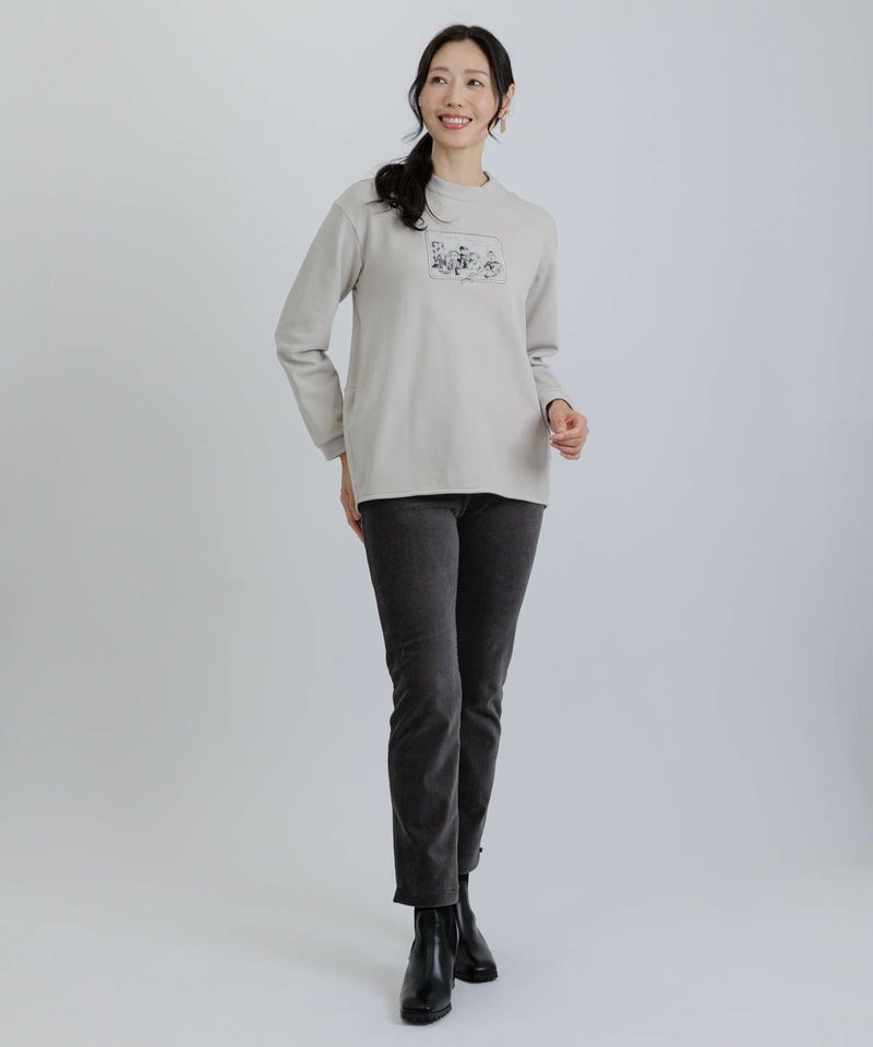 モデル着用画像（ライトグレー）