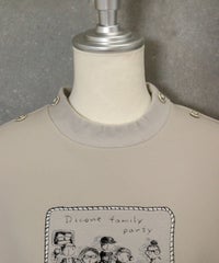 首元部分（ライトグレー）