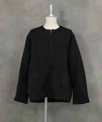 シャギーポケットダンボールカーディガン