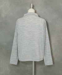 ドットイラストニットソー(ライトグレー)後ろ