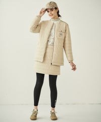 モデル着用画像（ベージュ）