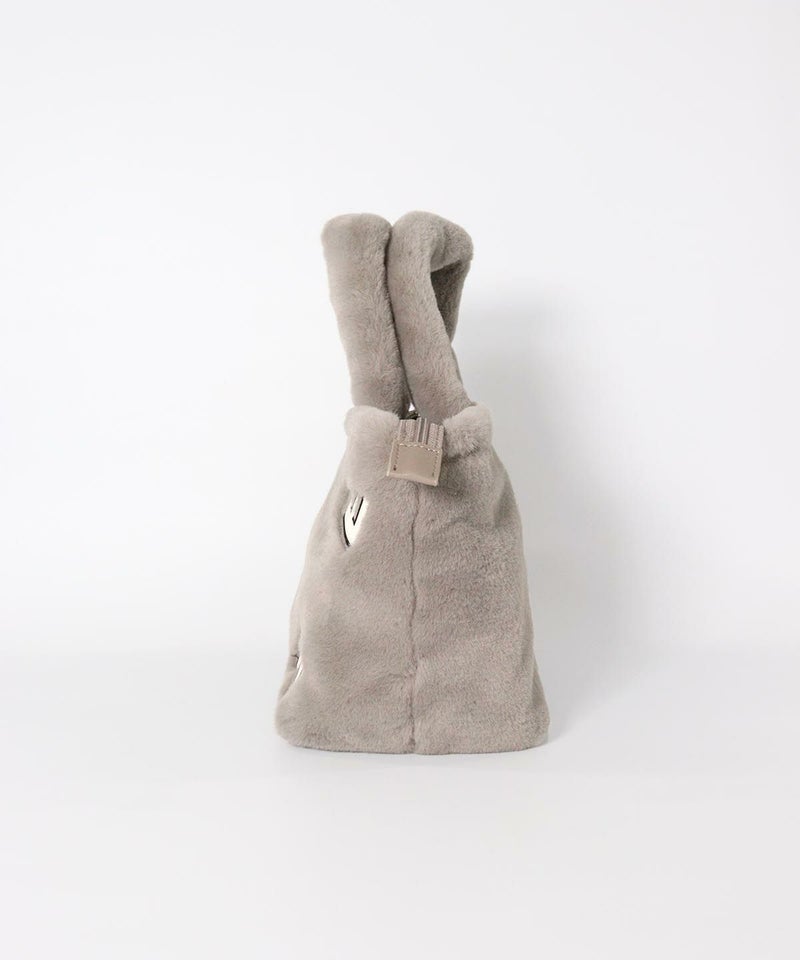 ロゴワッペンファーカートバッグ横（ライトグレー）