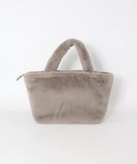 ロゴワッペンファーカートバッグ後（ライトグレー）