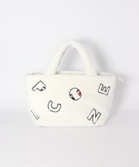 ロゴワッペンファーカートバッグ（ホワイト）