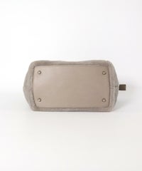 ロゴワッペンファーカートバッグ底（ライトグレー）