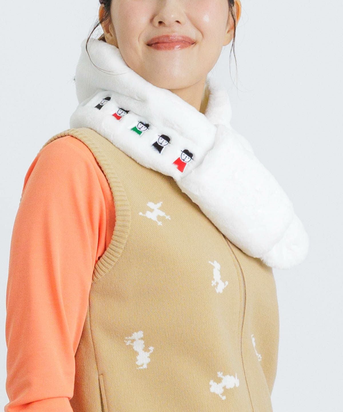 モデル着用画像（ホワイト）