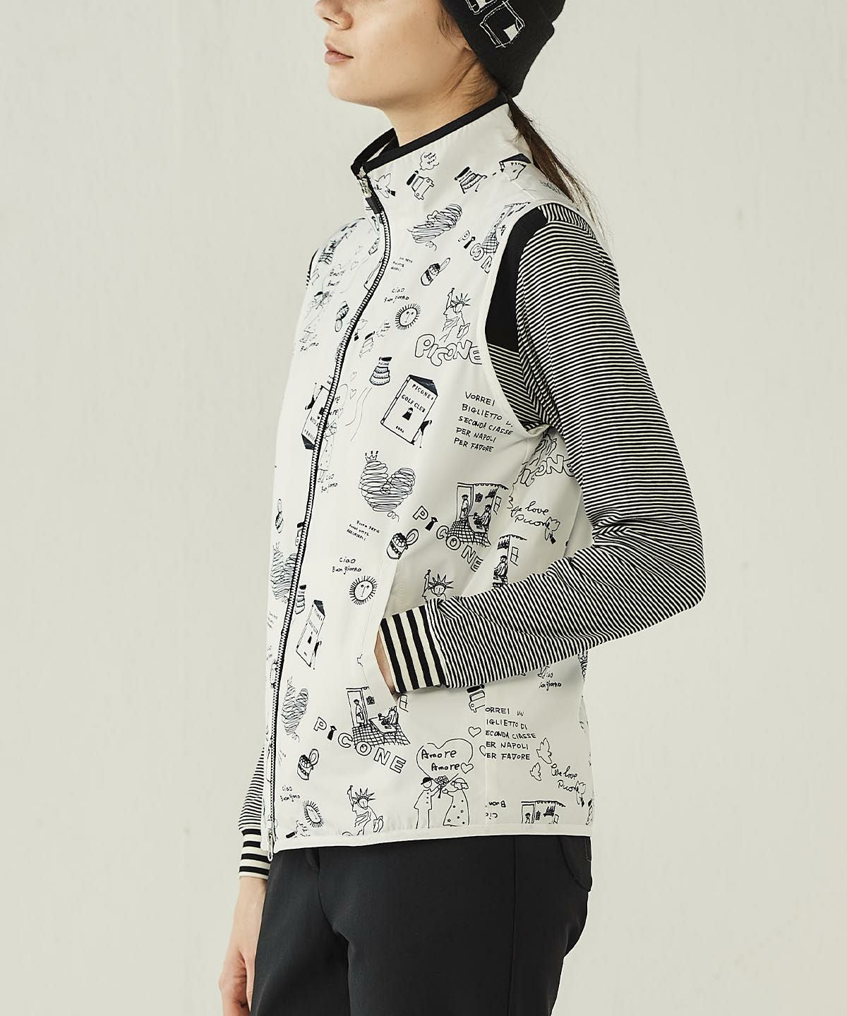 モデル着用画像(ホワイト)