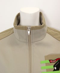 襟元部分（ベージュ）