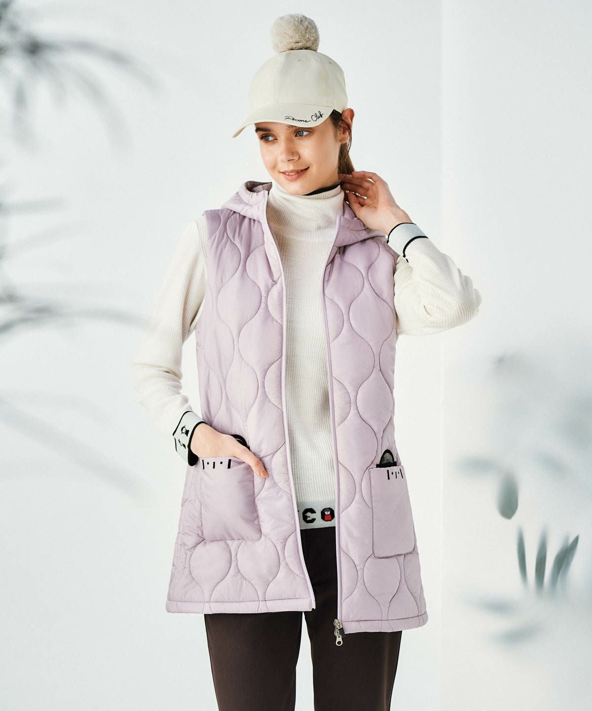 モデル着用画像(ブラウン)