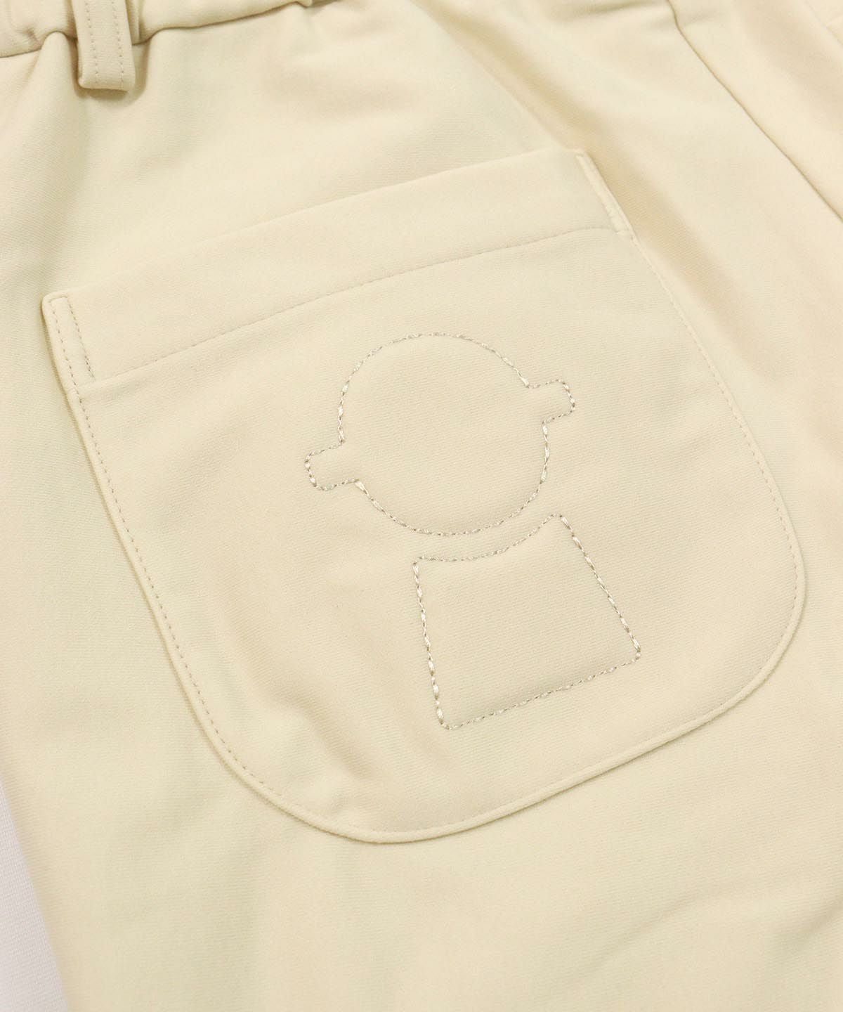 後ろポケット(ベージュ)