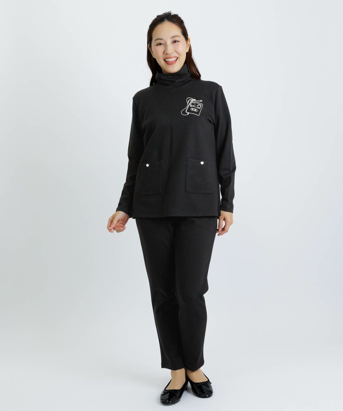 モデル着用画像(ブラック)