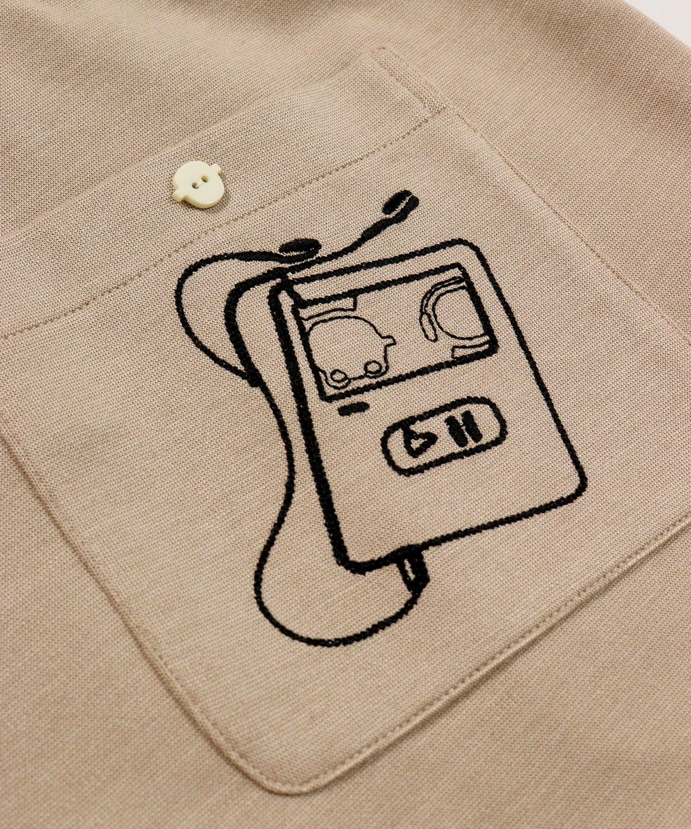 後ろポケット(ベージュ)