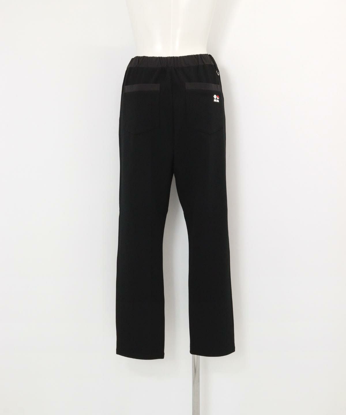 スウェットイージーパンツ後（ブラック）