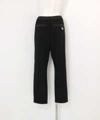 スウェットイージーパンツ後（ブラック）