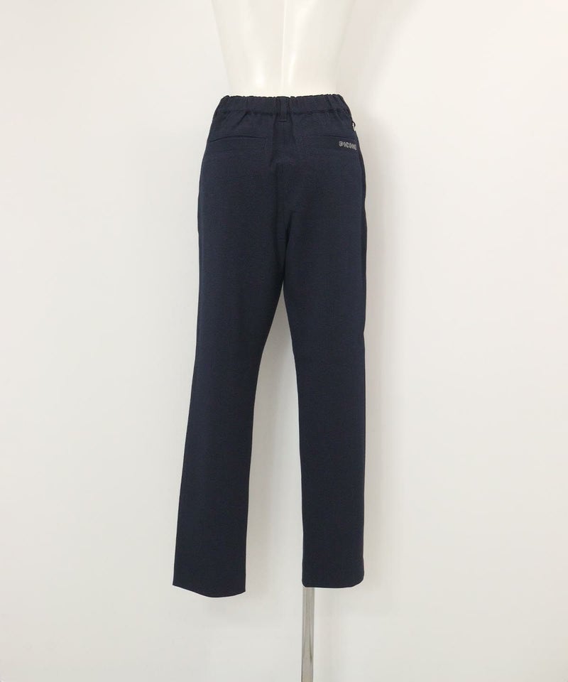 グレンチェック柄パンツ(ネイビー)後ろ