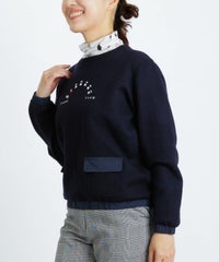 モデル着用画像（ネイビー）