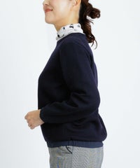 モデル着用画像（ネイビー）