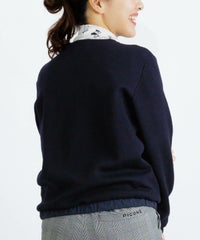 モデル着用画像（ネイビー）