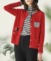 モデル着用画像（レッド）