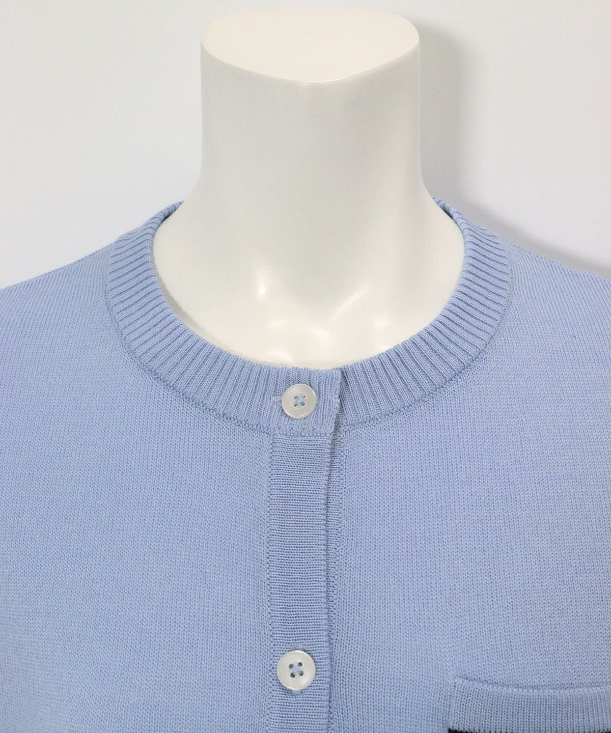 首元部分（ライトブルー）