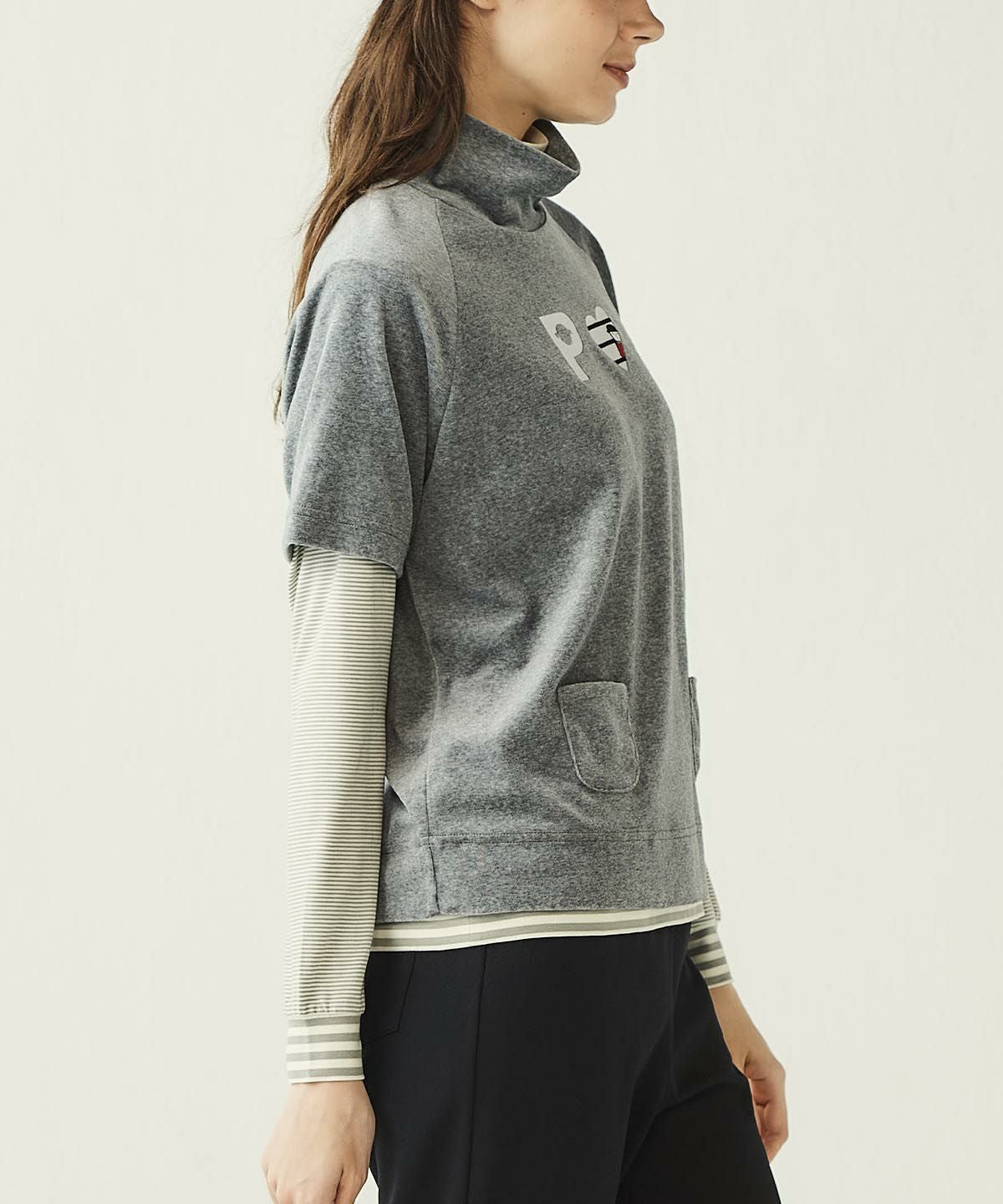 モデル着用画像(グレー)