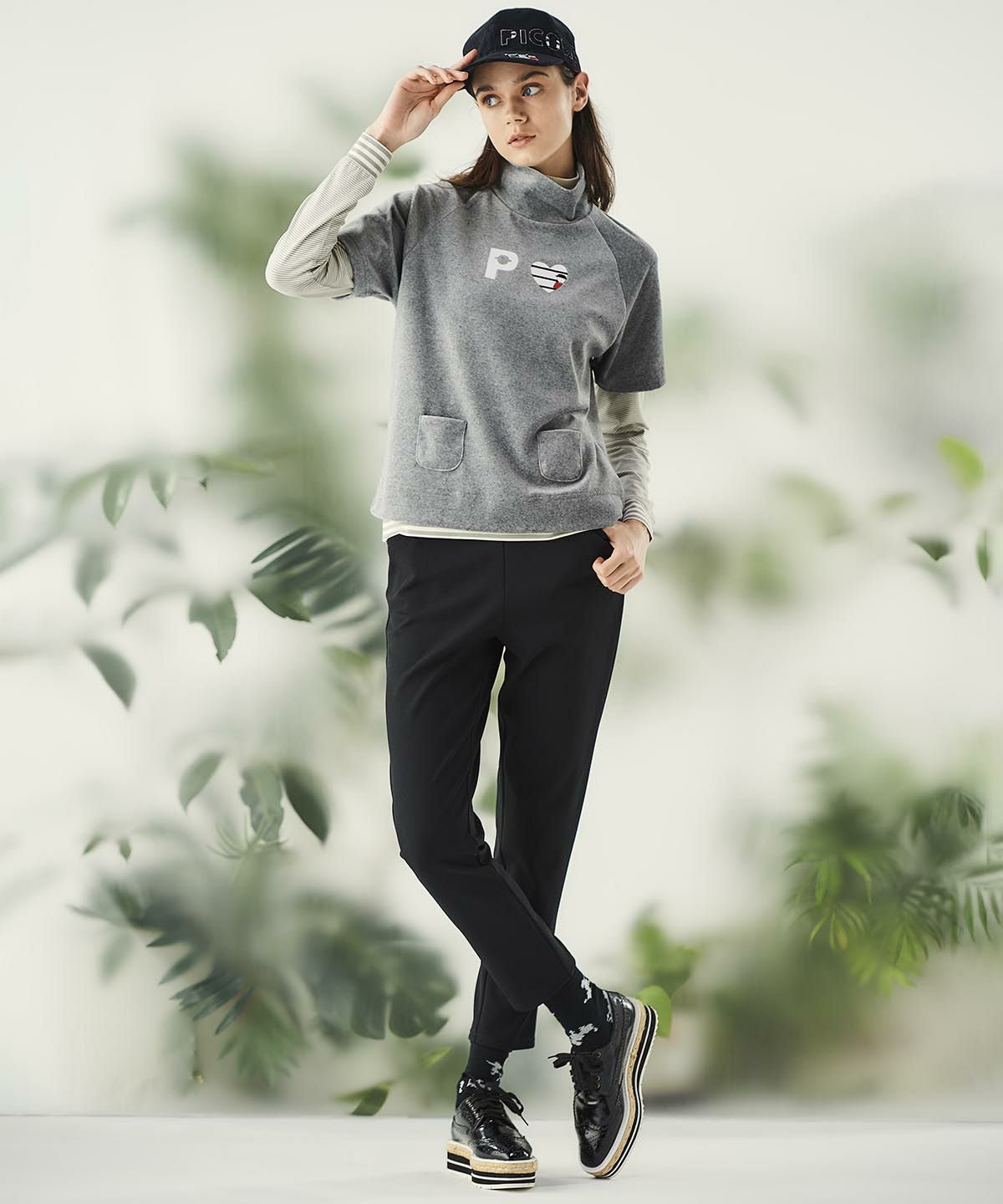 モデル着用画像(グレー)