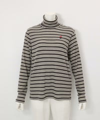 フライスボーダーハイネックプルオーバー（グレー）