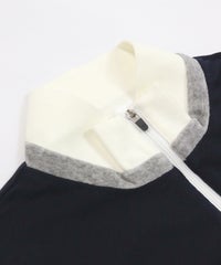 ファスナー部分（ネイビー）