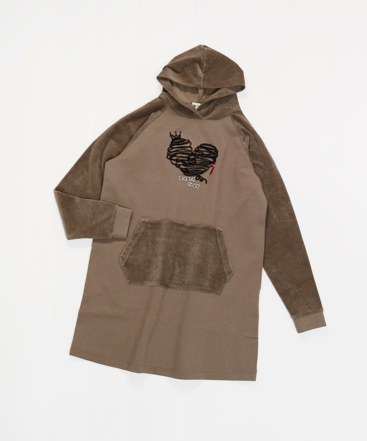 PICONE CLUB パーカー フワリ刺繍発熱チュニック丈パーカー|ピッコーネクラブ - ゴルフウェア