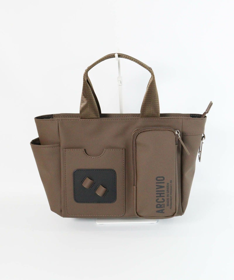 【メンズ】立体ポケットカートバッグ（ブラウン）