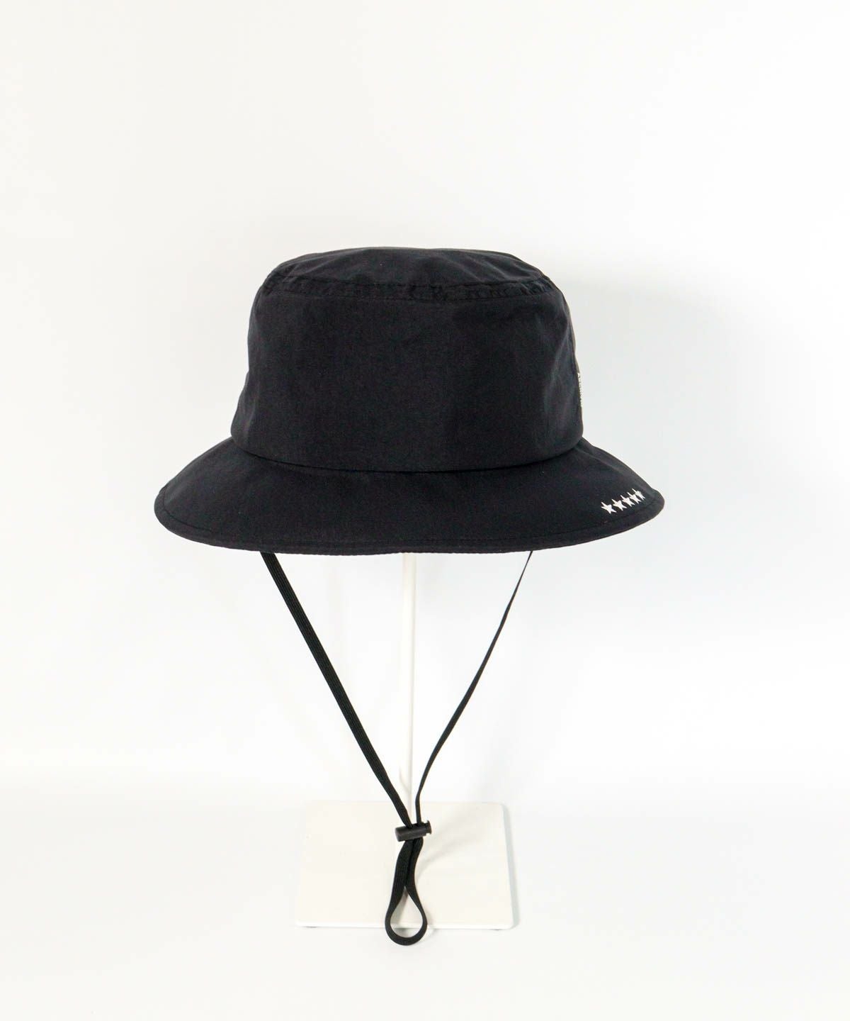 【メンズ】撥水ナイロンハット（ブラック）