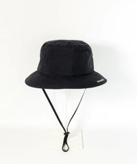【メンズ】撥水ナイロンハット（ブラック）