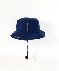 【メンズ】撥水ナイロンハット横（ネイビー）